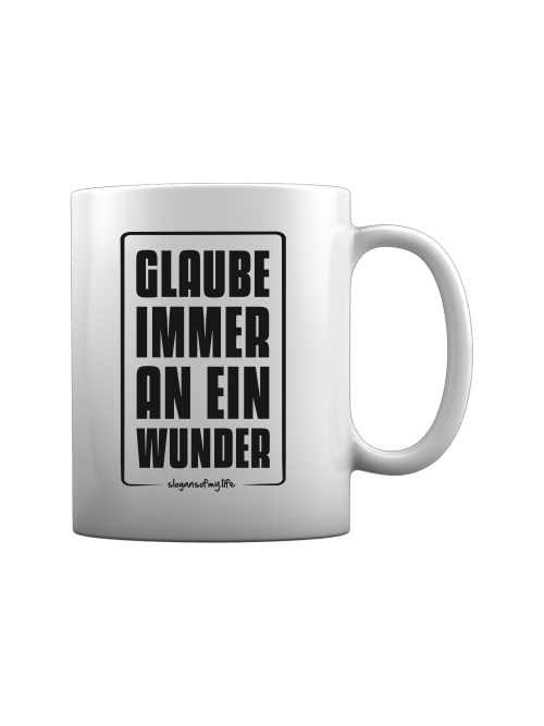 Tasse "Wunder..."