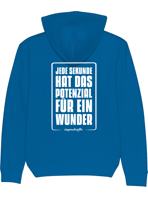 Hoodie "Jede Sekunde..."