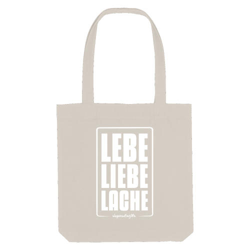 Tasche "Lebe Liebe Lache..."