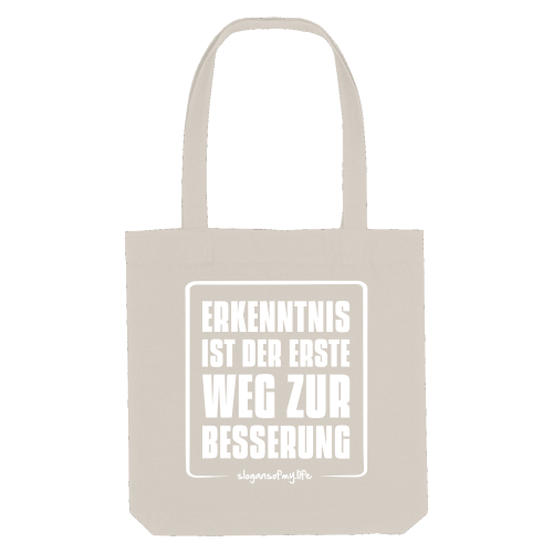 Tasche "Erkenntnis..."