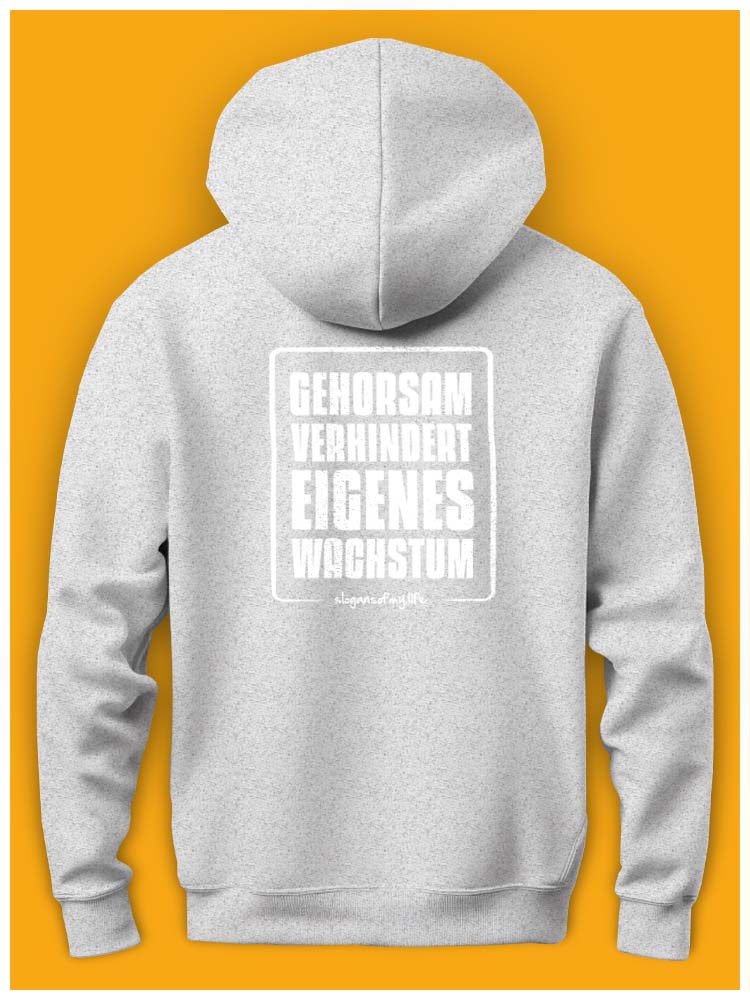 Hoodie "Gehorsam..."