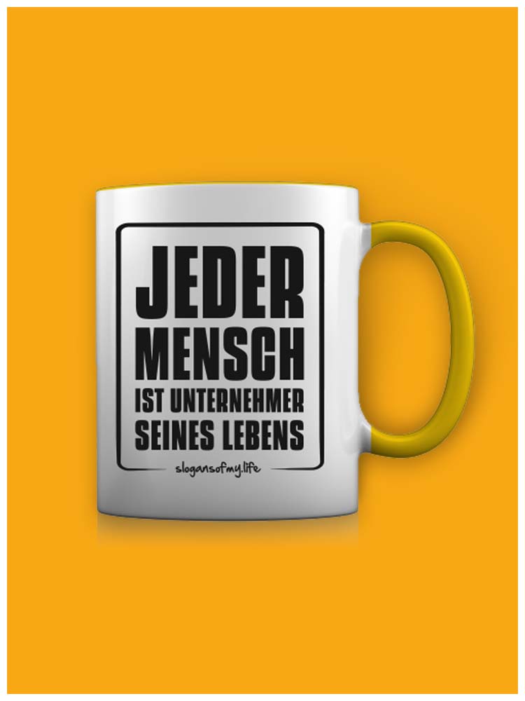 Tasse "Jeder Mensch..."