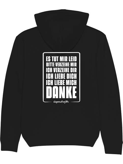 Hoodie "Verzeihe mir..."
