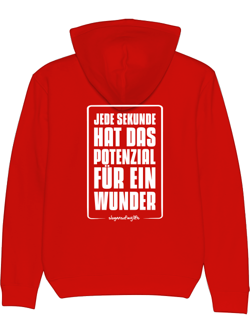 Hoodie "Jede Sekunde..."