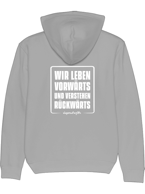 Hoodie "Wir leben..."