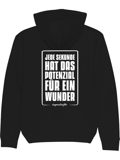 Hoodie "Jede Sekunde..."