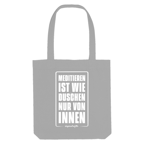 Tasche "Meditieren ist..."