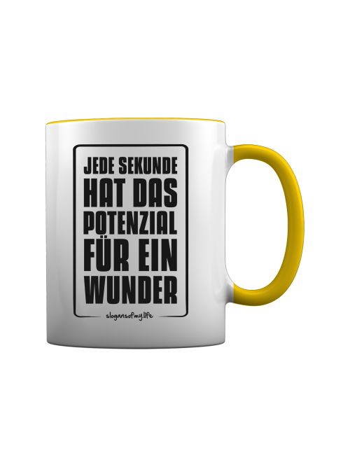 Tasse "Jede Sekunde..."