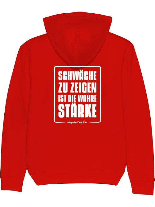 Hoodie "Wahre Stärke..."