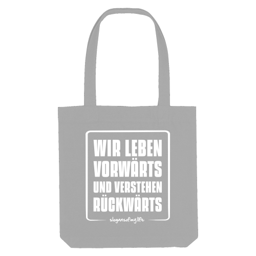 Tasche "Wir leben..."