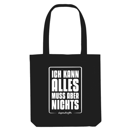Tasche "Ich kann alles..."