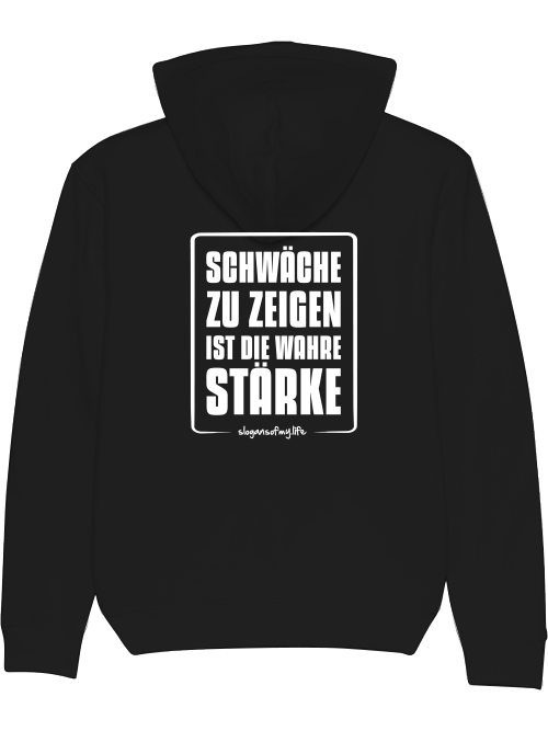 Hoodie "Wahre Stärke..."