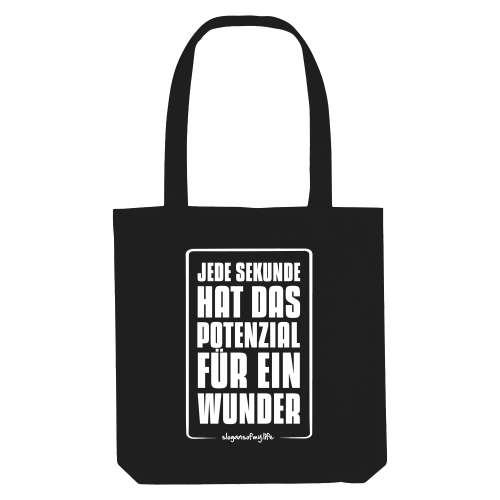 Tasche "Jede Sekunde..."