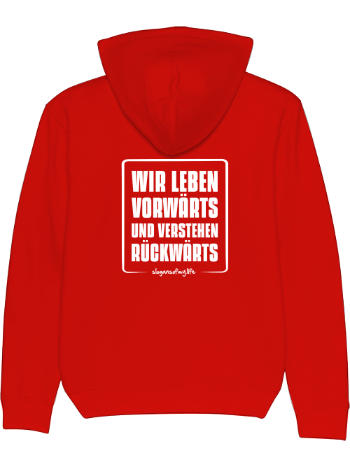 Hoodie "Wir leben..."