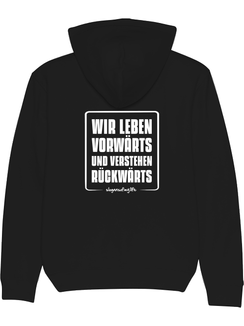 Hoodie "Wir leben..."