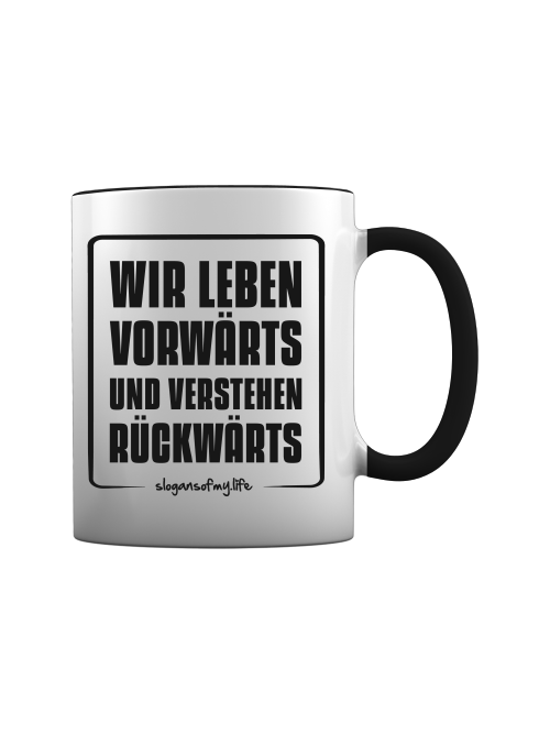 Tasse "Wir leben..."