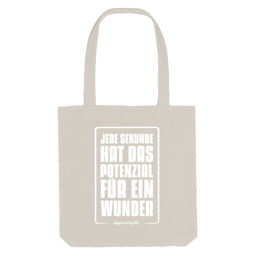 Tasche "Jede Sekunde..."