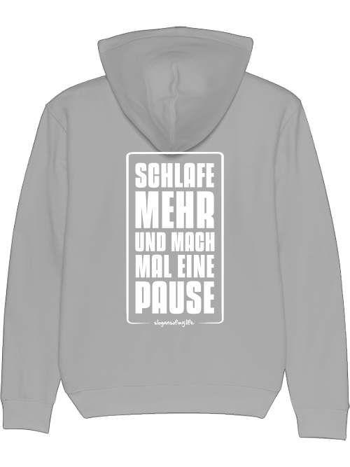 Hoodie "Schlafe mehr..."