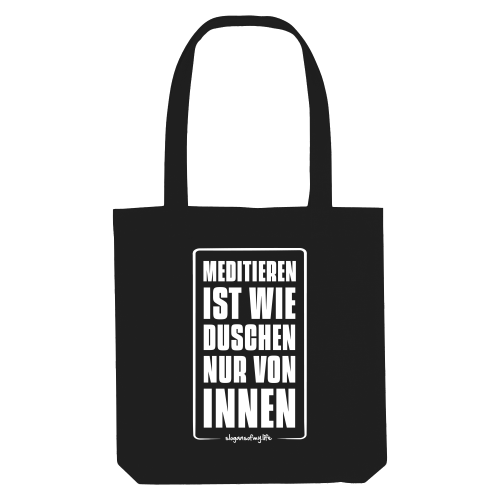 Tasche "Meditieren ist..."