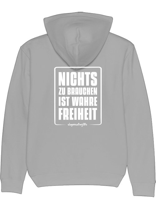 Hoodie "Wahre Freiheit..."
